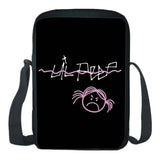 Lil Peep Shoulder Bags Student Rucksack Cartoon Print Crossbody Bag