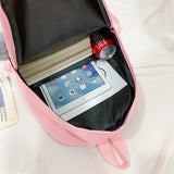 Canvas School Backpack For Girl Sport Backbags Kids Bagpack Anti-theft