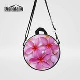 Girls Small School Backpack Pink Flower Bookbags For Kids