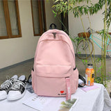 Girls Summer Nylon Backpack School Bag