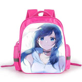 Weather daughter printing School Bags Little Girls backpack
