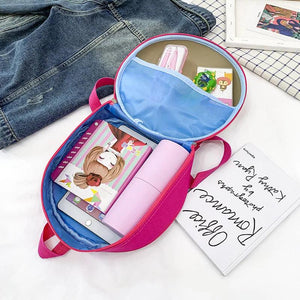 Donut Rainbow Backpack Kids Kindergarten School Book Bag