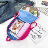 Donut Rainbow Backpack Kids Kindergarten School Book Bag