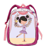 Ballet Little Princess Print Girls School Bags Book bags For Teenager School Bag