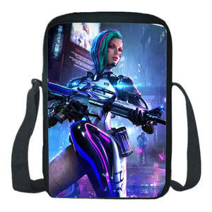 3D Hot Game Fire Garena Shoulder Bag Crossbody Bags For Teenage Fire Messenger B