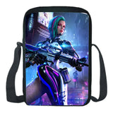 3D Hot Game Fire Garena Shoulder Bag Crossbody Bags For Teenage Fire Messenger B