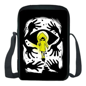 Little Nightmares Messenger Bag 3D Print Teenagers Student Bookbag