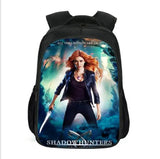 Shadowhunter Schoolbag for Kids 1-3-4 Film Cartoon Children Backpack