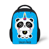 HaoYun Kindergarten Kids Backpack Panda Unicorn Pattern Babies School Book Bags