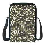 Camouflage Shoulder Bag Nylon School Bag Backpack Cosplay Messenger Bag