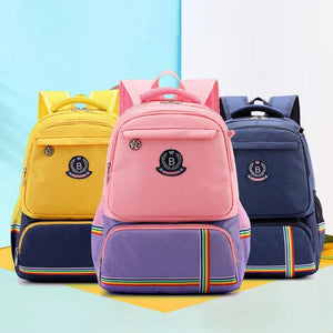 Girls Primary Schoolbags Backpack Kids Printing School Bags Boys Waterproof