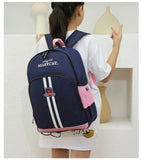 Waterproof Oxford Backpack for 14 inch Laptop, Large Capacity School Bag