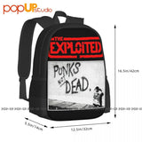The Exploited Scottish Punk Rock Band Backpack