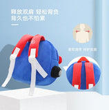 3D Car Plush Kids Backpack, Kindergarten School Bag, 10 Inch Boo