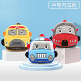 3D Car Plush Kids Backpack, Kindergarten School Bag, 10 Inch Boo