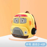 3D Car Plush Kids Backpack, Kindergarten School Bag, 10 Inch Boo