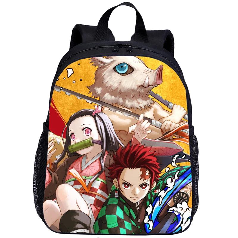 Demon Slayer Kimetsu No Yaiba Anime School Bag Kindergarten Backpack