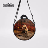 Crazy Horse Small Shoulder Bag Kids Schoolbag Mini Backpack Bagpack