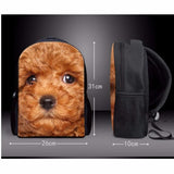 Hedgehog Animals School Bag for Kids - Girls Boys Bagpack