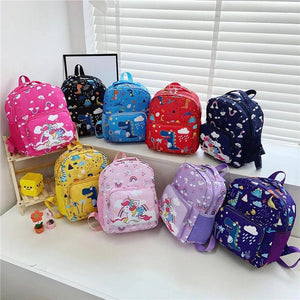 Kids Dinosaur Unicorn Backpack Boys Girls School Bags
