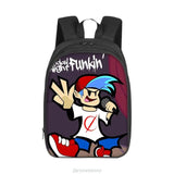 FNF School Bags 3D Waterproof Backpacks for Boys Girls