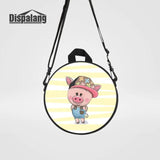 Animal Round Backpacks for Kids 1-5 Years, Piggy Printing Boy Girl School Bag
