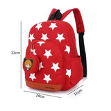 Toddler Kids Backpack Polyester Waterproof Star Printed Travel School