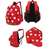 Toddler Kids Backpack Polyester Waterproof Star Printed Travel School