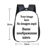 African Boys Print School Bag Kids Backpack