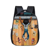 African Boys Print School Bag Kids Backpack