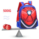 5D Cartoon Waterproof Schoolbag Boy Girl Outdoor Travel Bag