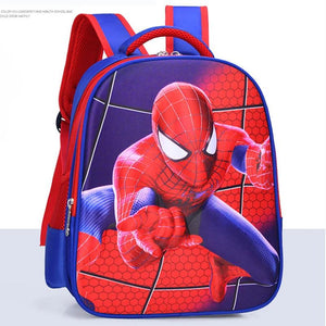 5D Cartoon Waterproof Schoolbag Boy Girl Outdoor Travel Bag