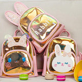 Transparent Laser Bag Children's Girls Backpack Waterproof Kids Bags