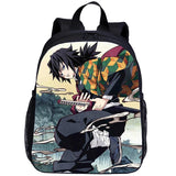 Demon Slayer Backpack for Boys Kids Anime Print School Bag