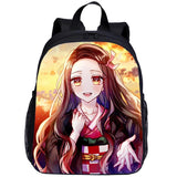 Demon Slayer Backpack for Boys Kids Anime Print School Bag