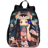 Demon Slayer Backpack for Boys Kids Anime Print School Bag
