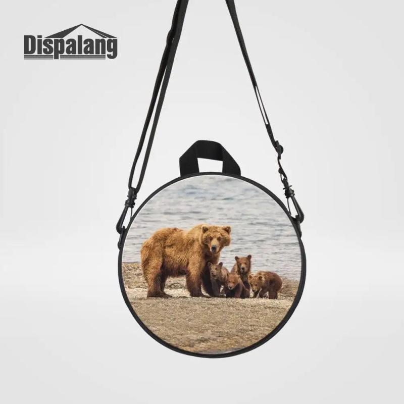 Bear Casual Shoulder Bag For Lady Kids Crossbody Messenger Bag