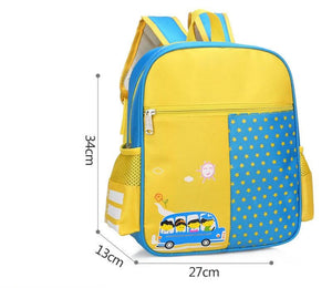 Kid's Backpack Inf Mochila Cartoon Bag Flag Kindergarten Schoolbag Girl Boys