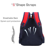 Kid's Backpack Inf Mochila Cartoon Bag Flag Kindergarten Schoolbag Girl Boys