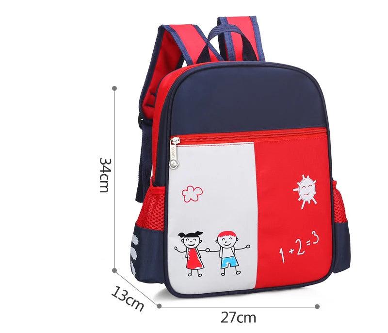 Kid's Backpack Inf Mochila Cartoon Bag Flag Kindergarten Schoolbag Girl Boys