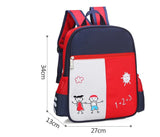 Kid's Backpack Inf Mochila Cartoon Bag Flag Kindergarten Schoolbag Girl Boys