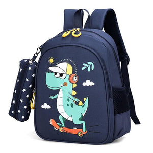 Cartoon Nylon School Bags For Kids Kindergarten SchoolBag Children Backpacks