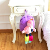 Flamingo Plush Girls Backpack