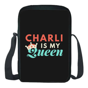 Charli Damelio Shoulder Bag Teens Messenger Crossbody School Bookbag