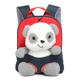 3D Panda Plush Toy Children Backpacks,Kindergarten School Bags