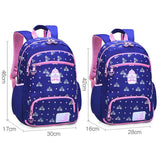 Waterproof Kids School Bag for Girls, Orthopaedics School Backpack