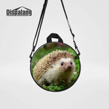 Hedgehog Print Small Messenger Bag for Kids