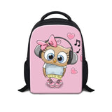 12 inch Music Cartoon Kindergarten Backpack for Kids