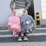 3D Cartoon Plush Children Backpacks Animal Kids Backpack