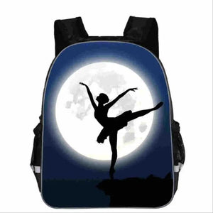 Anime Character Ballet Printing Backpack for Teenagers